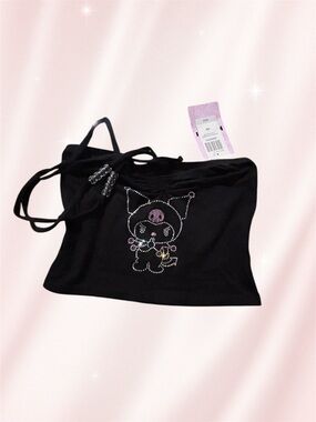 Kuromi Rhinestone Halter Top | Hot Topic Sanrio Top | New Without Tags 💖